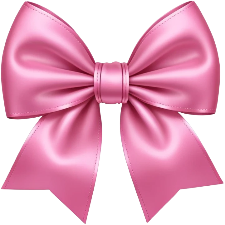 Pink bow  emoji