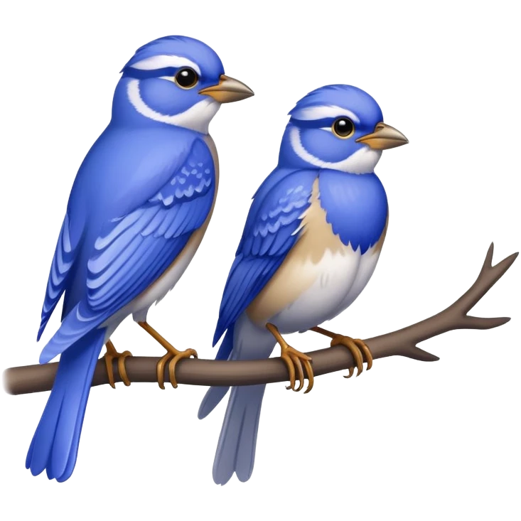 blue larks emoji