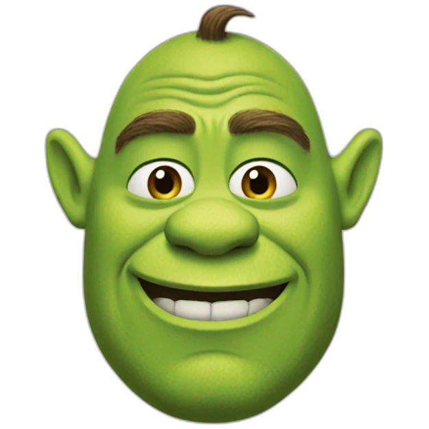 green-shrek emoji