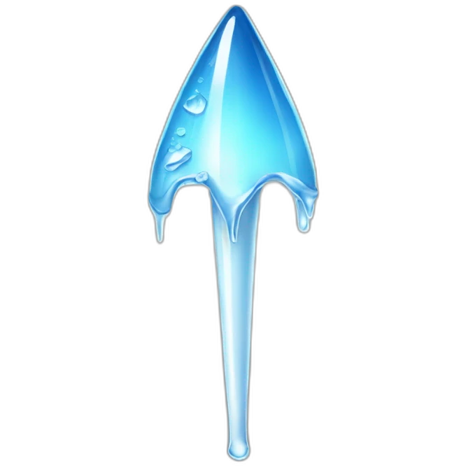 sharp icicle emoji