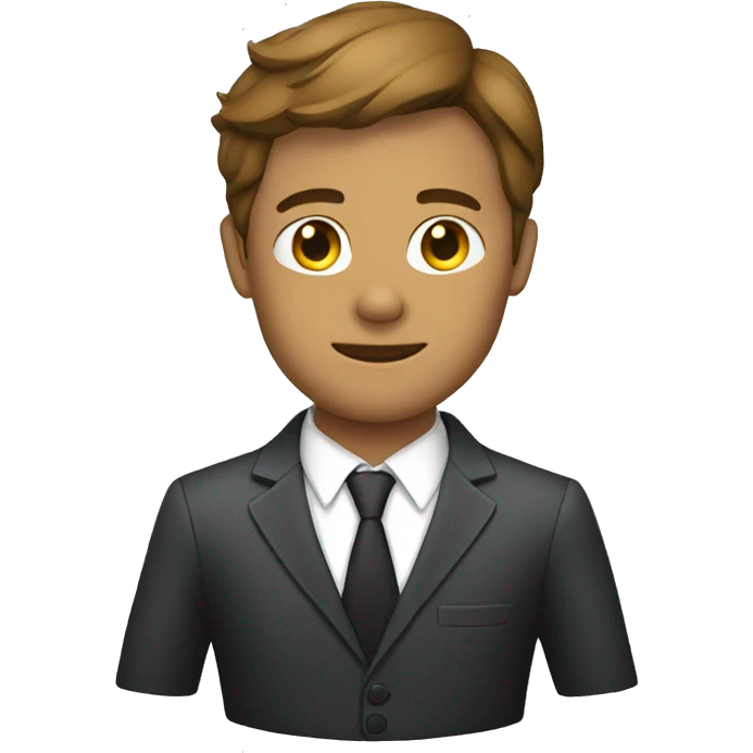laywer in a suit emoji