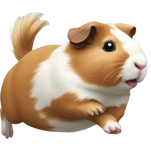 Guineapig jumping emoji