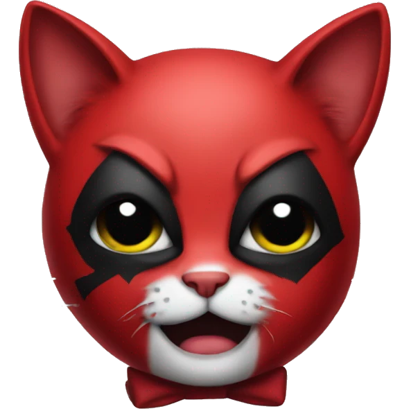 Deadpool cat emoji