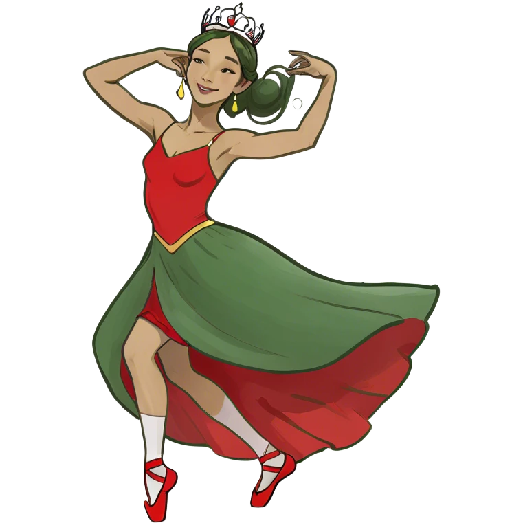 female dancing emoji
