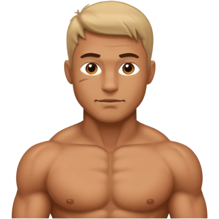 Man naked with his big peni emoji