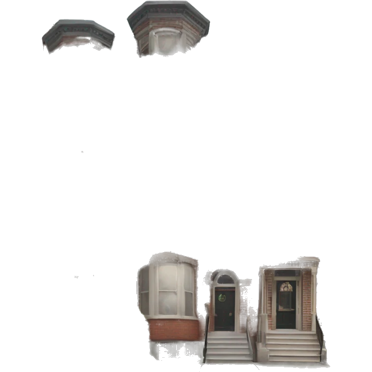 Bushwick mansions with cigarettes emoji
