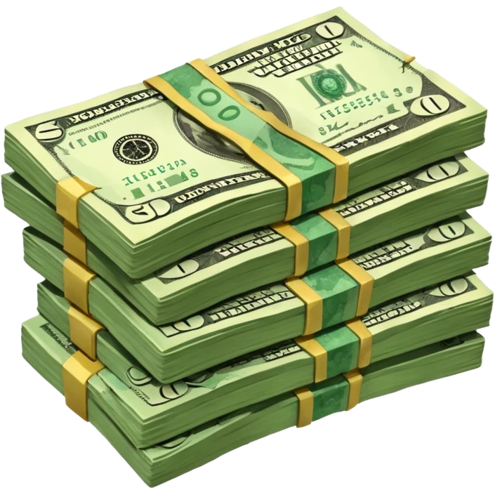 Falling value of the dollar emoji