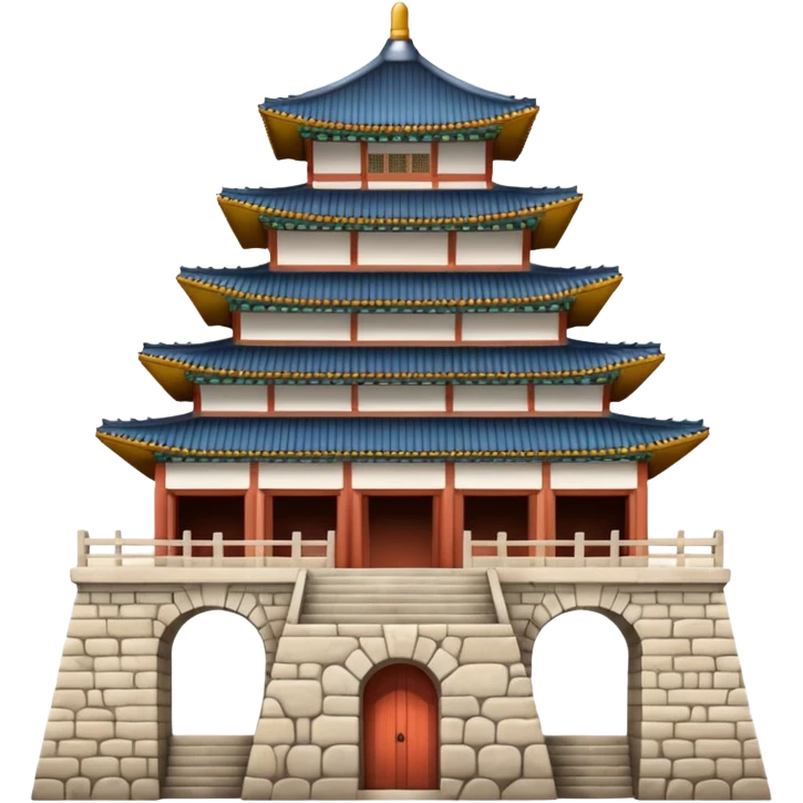 South Korea 
Gyeongbokgung Palace castle emoji
