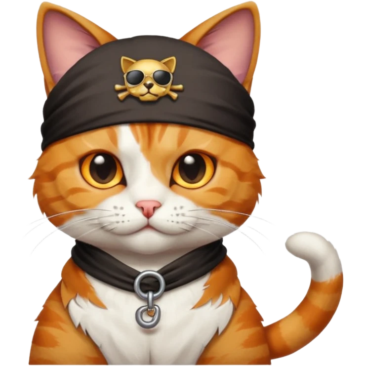 گربه دزد دریایی emoji