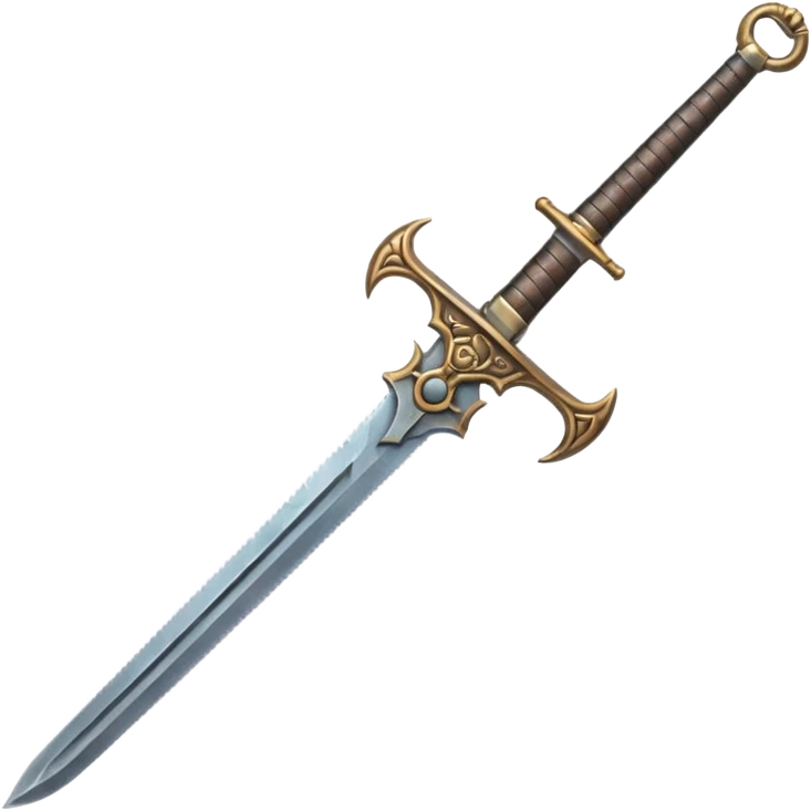 Sword with a gun emoji