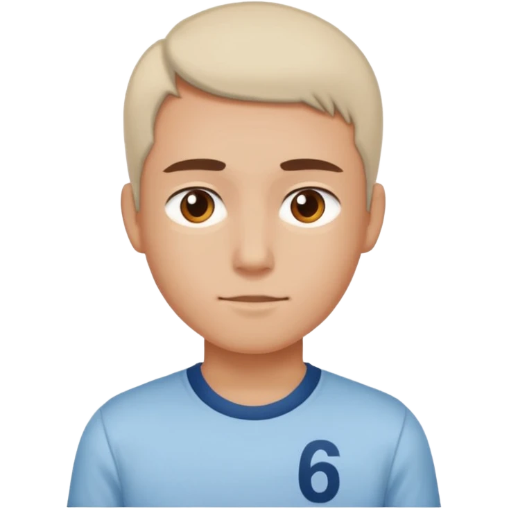 emoji de el famoso meme "six seven(6,7)" emoji