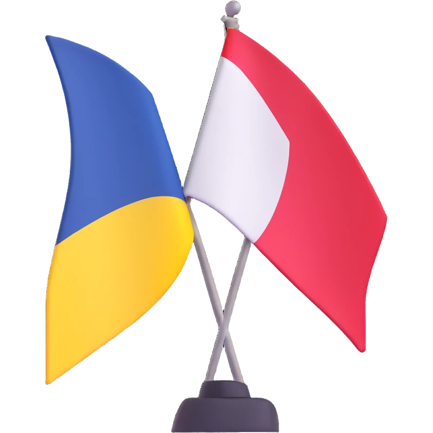 French flag with no entry sign overlay emoji