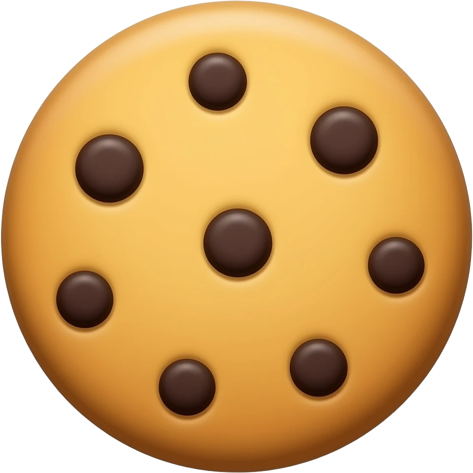 internet logo cookie chocolate chips emoji
