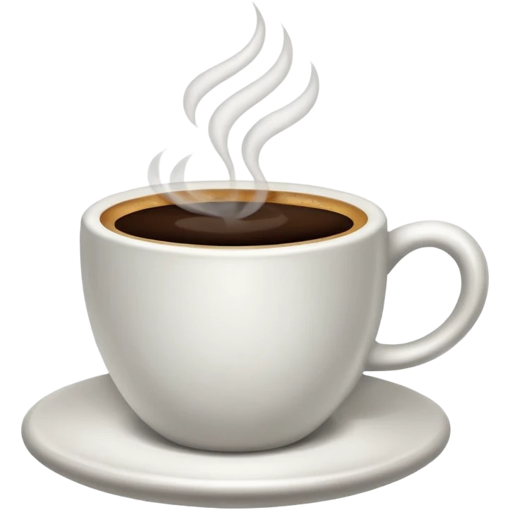 Pelo café  emoji