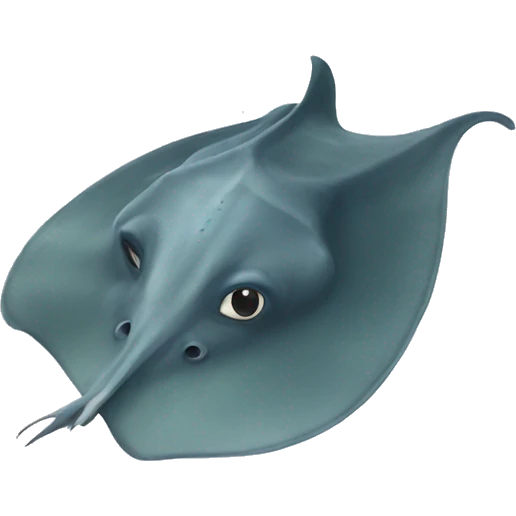 stingray emoji