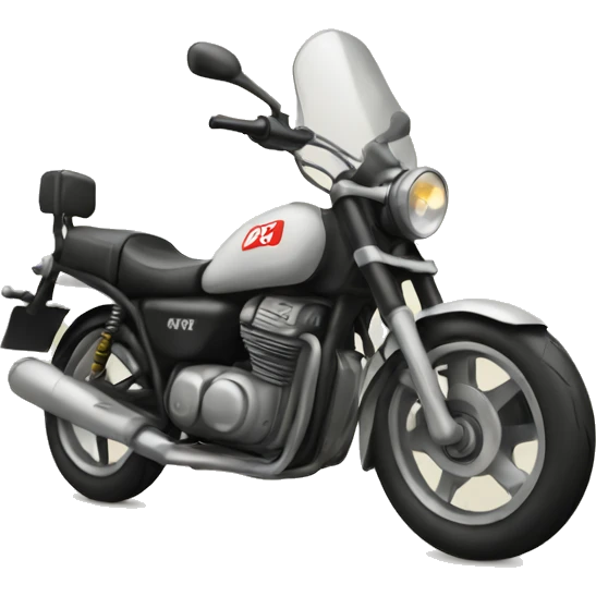 a motorbike belonging to SH company emoji