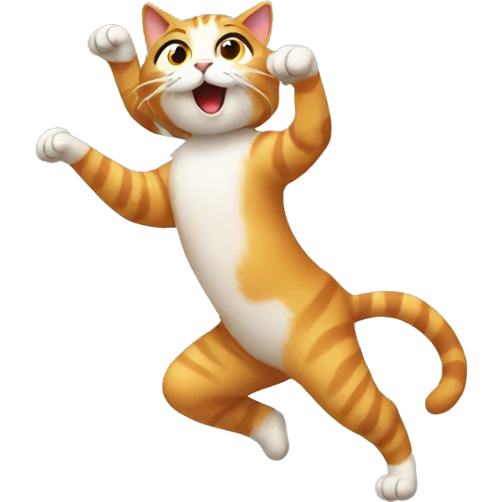 cat dancing emoji