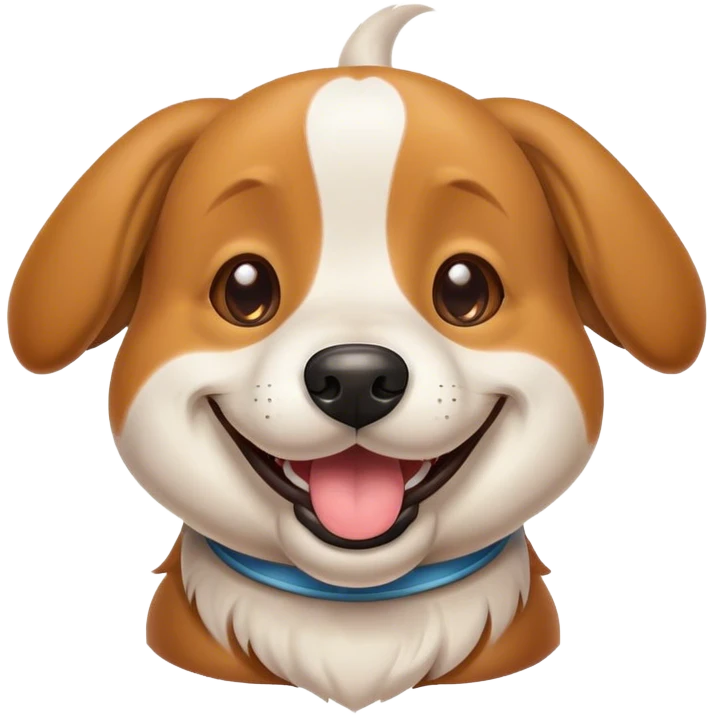 dog happy emoji