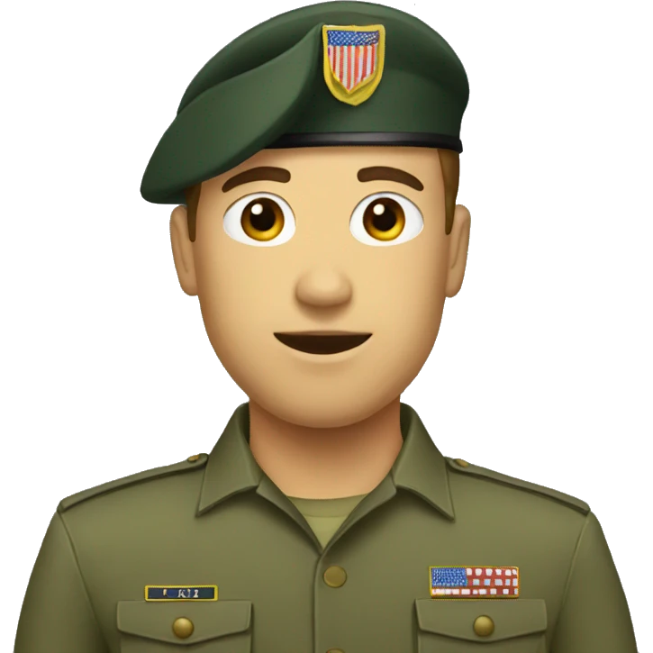 military emoji