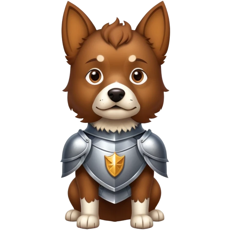 Hund ritter  emoji
