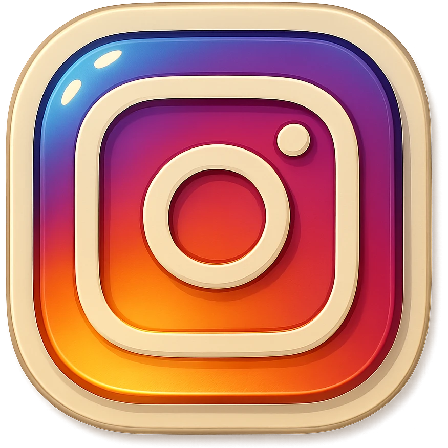 Instagram logo emoji