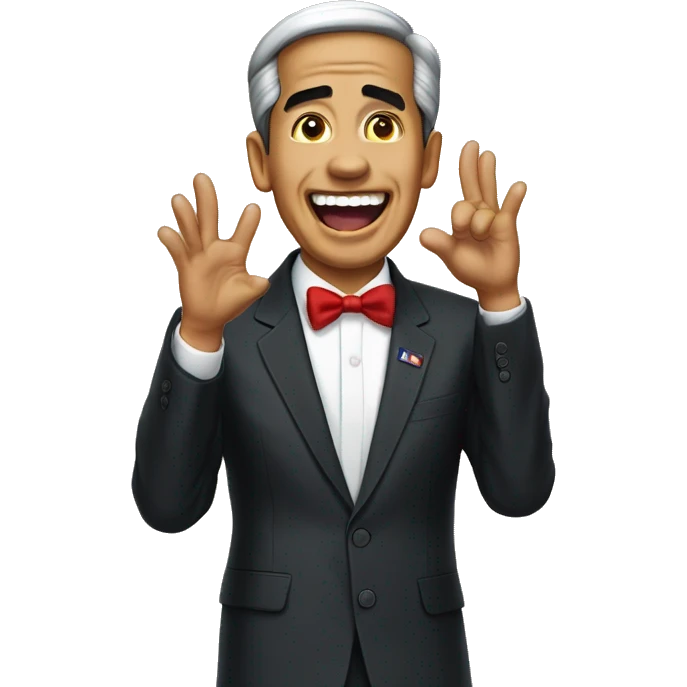 president jokowi being excited emoji emoji