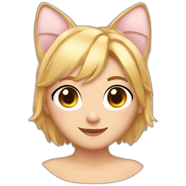 sexy cat ears emoji