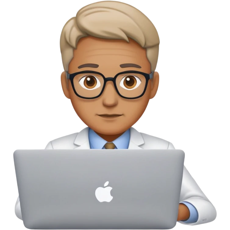 Profe con Mac emoji