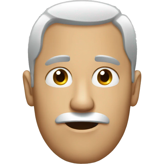 man uncomfortable emoji