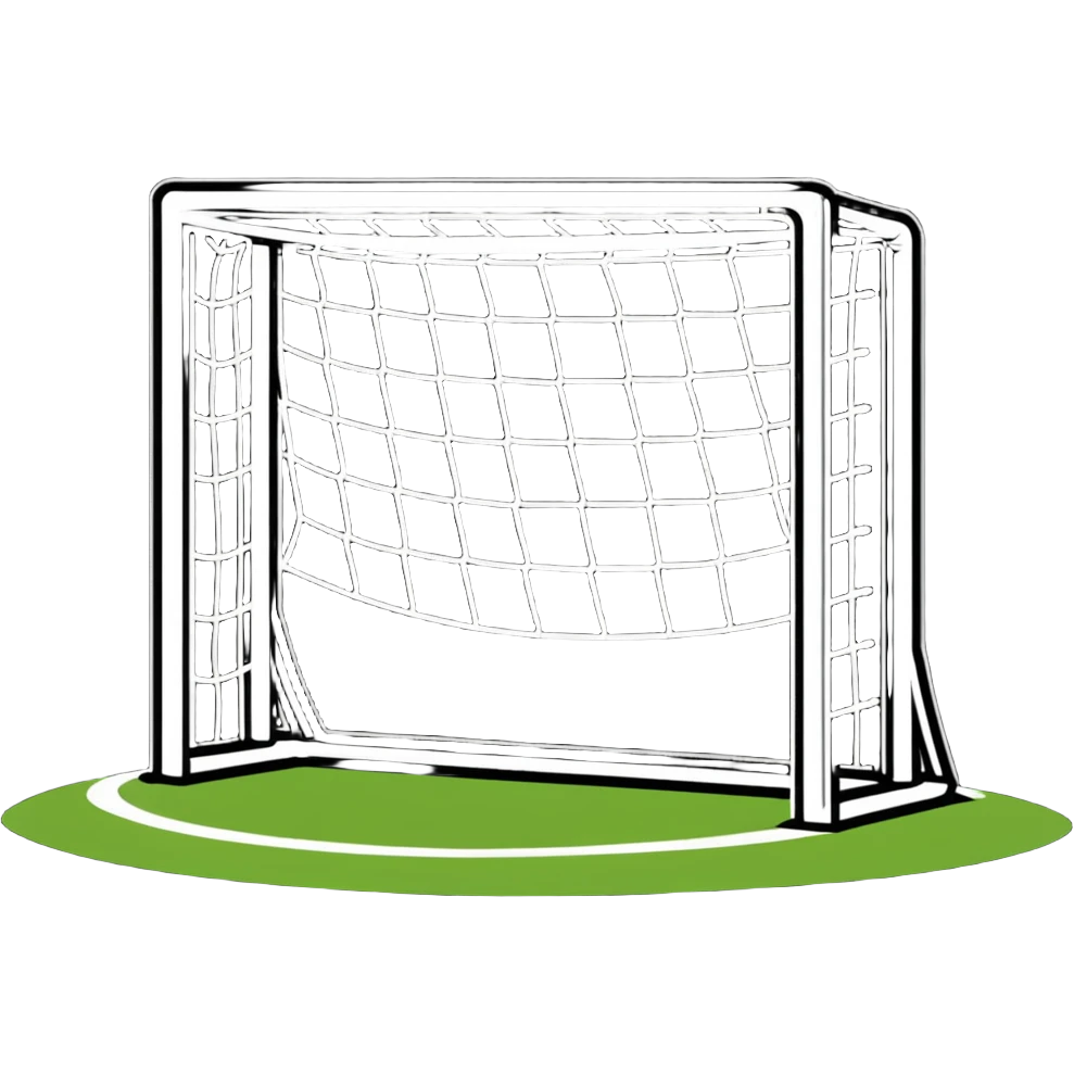 soccer goalpost emoji