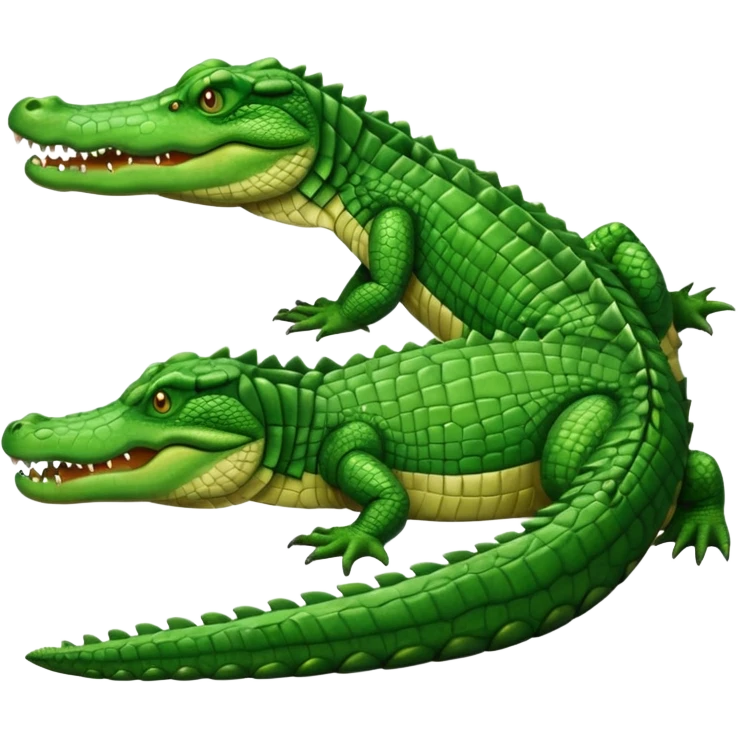 crocodile whole body emoji