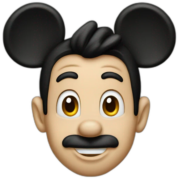 mickey mouse-jewish emoji
