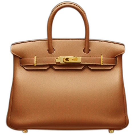 Hermes Birkin bag emoji