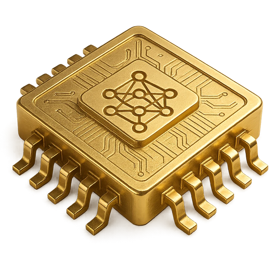Deep Neural Network Microchip emoji
