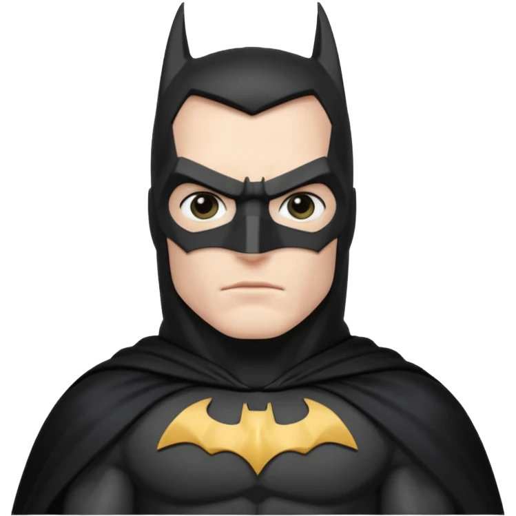 Bat man emoji