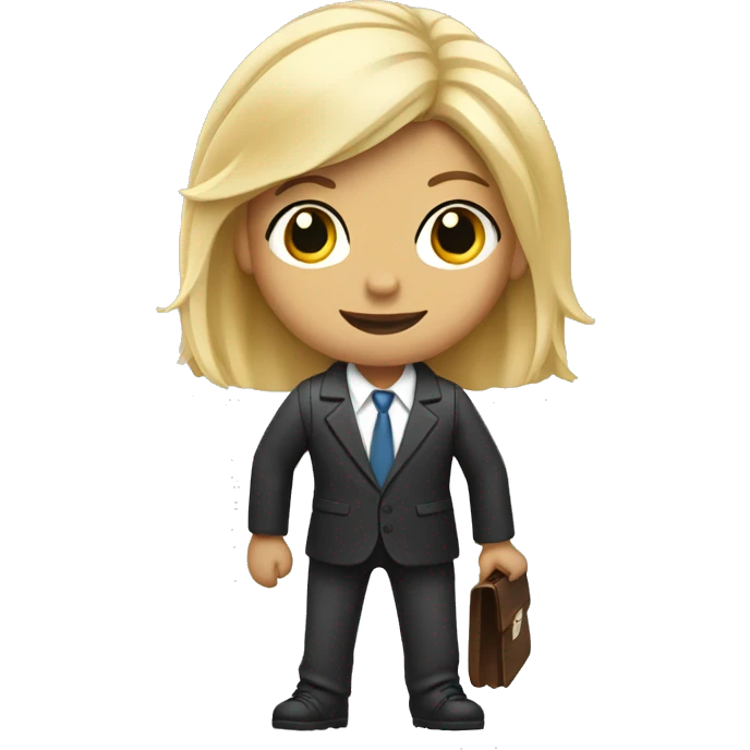 blondie holding out briefcase emoji