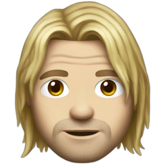 Kurt cobain emoji