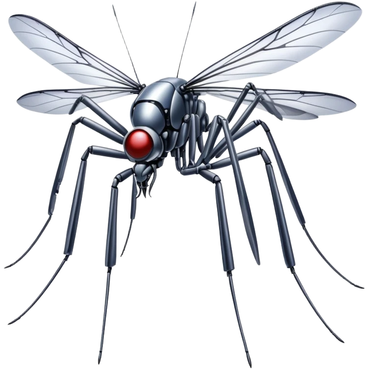 Mosquito robot style hajime sorayama emoji