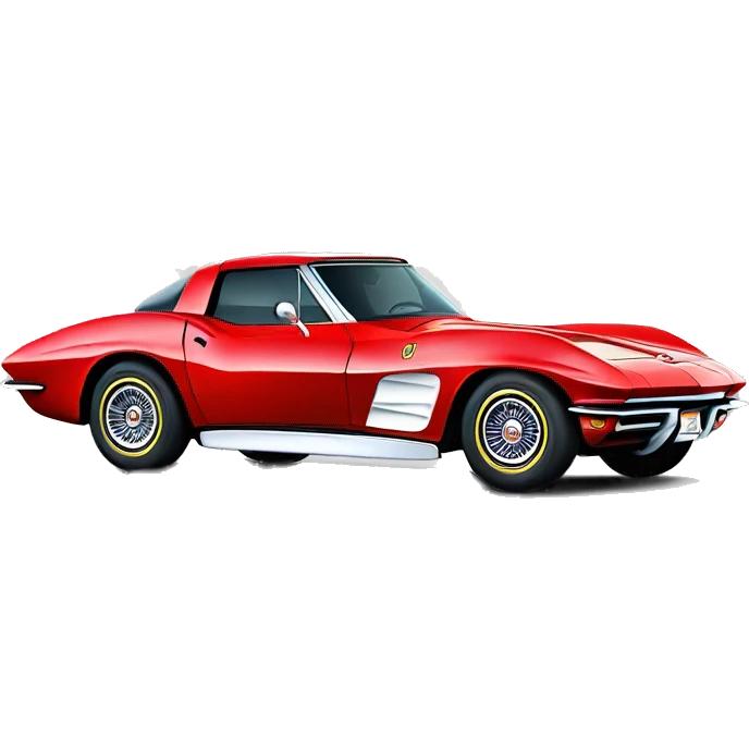Red Corvette  emoji