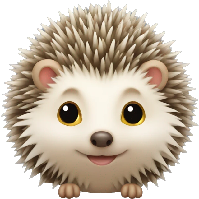 Cute hedgehog emoji