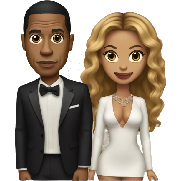 beyoncé and jay z emoji