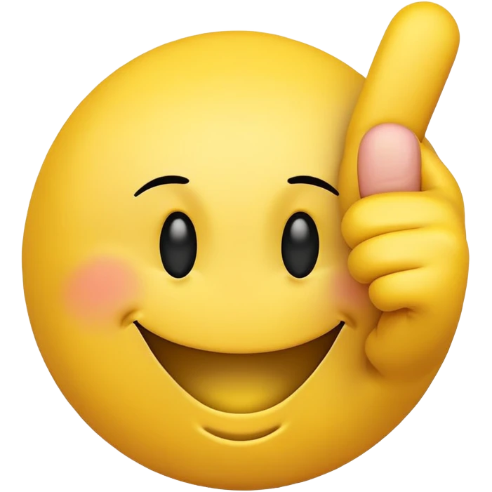 a smiley with a middle finger emoji