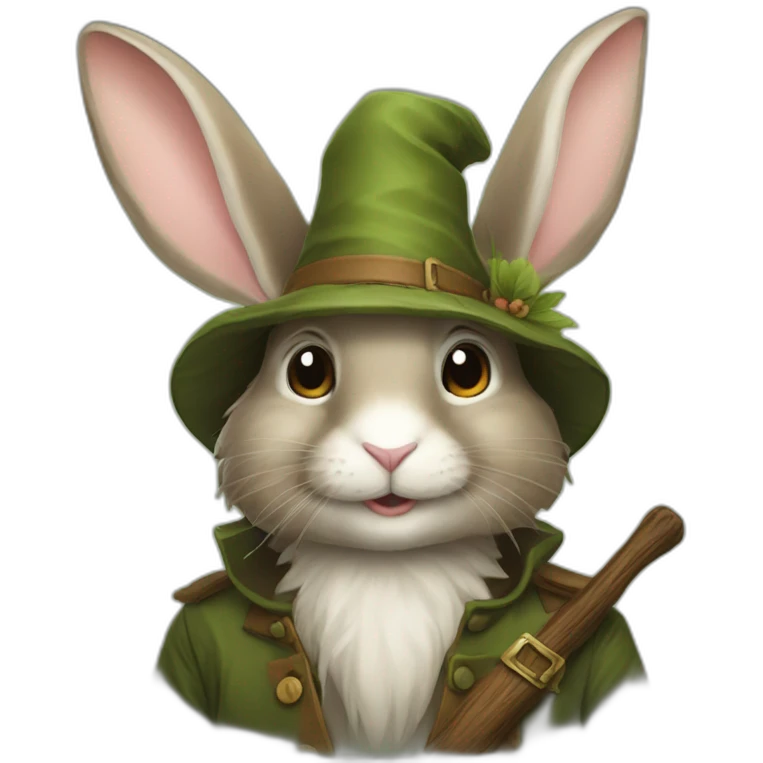 Rabbins des bois emoji