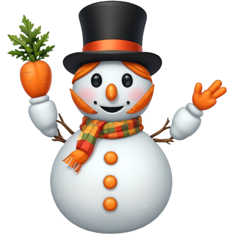 dancing snowman emoji