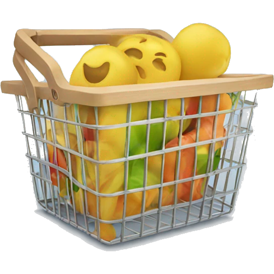 shopping basket emoji