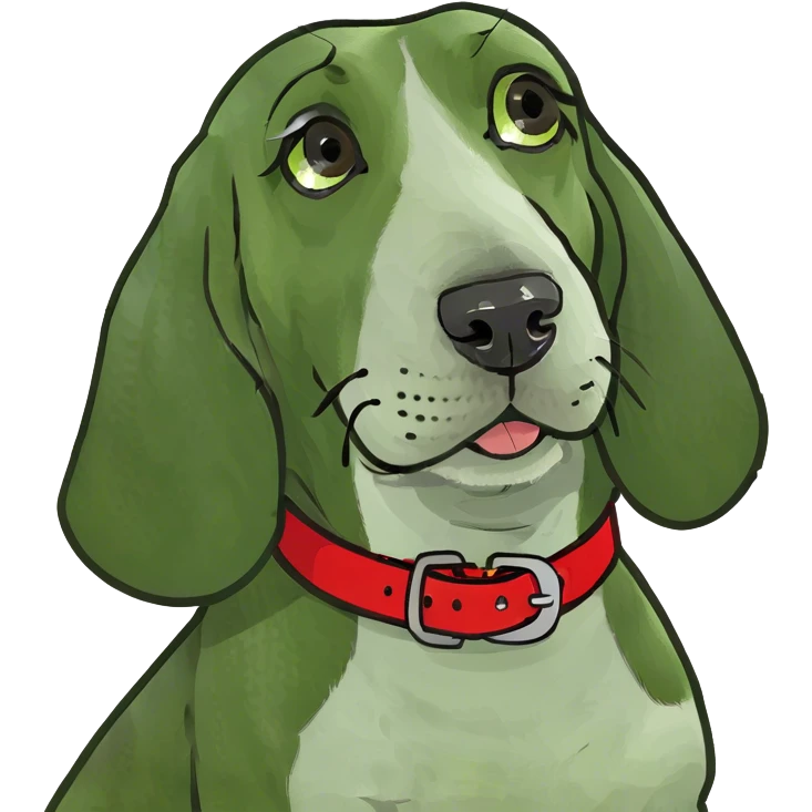 Basset hound emoji
