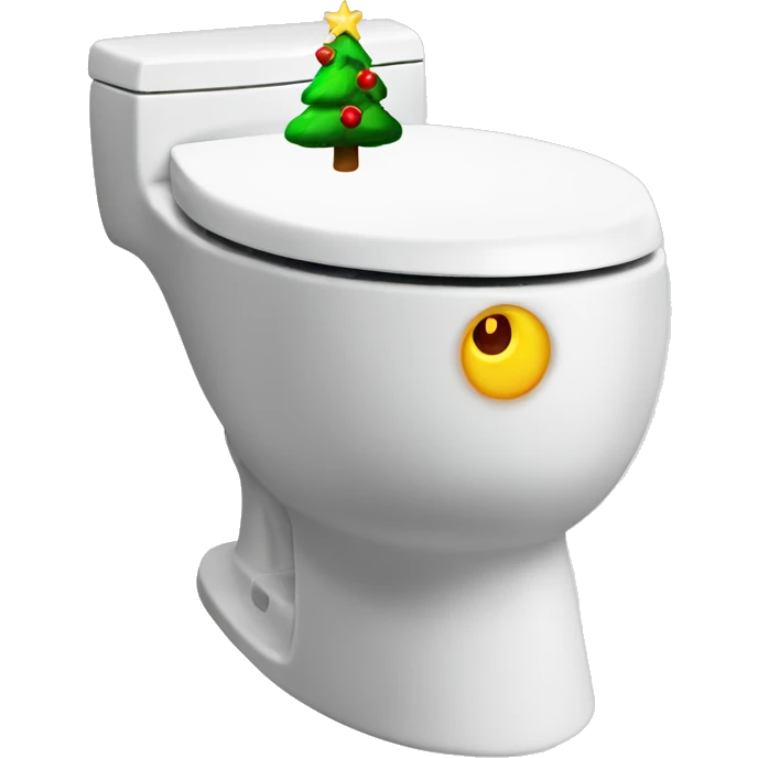 Skibidi toilet but Christmas  emoji
