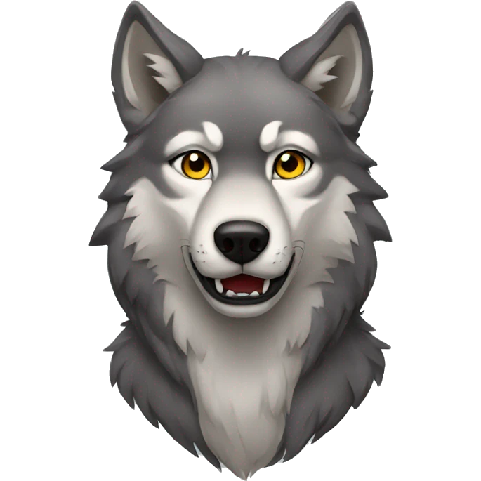 Wolf emoji