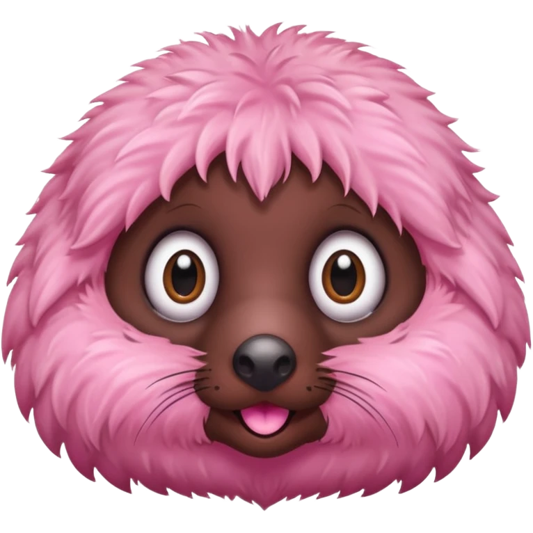 Cute mole head emoji