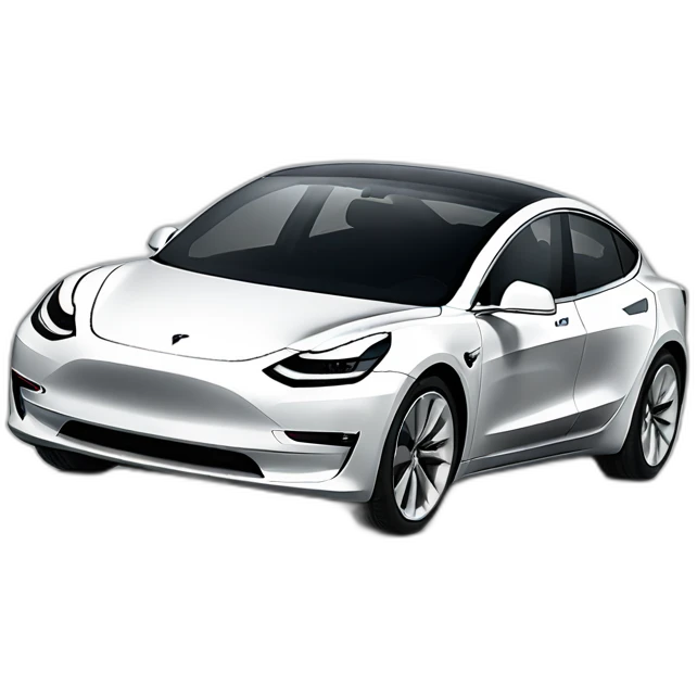 Tesla model 3 emoji